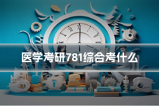 医学考研781综合考什么
