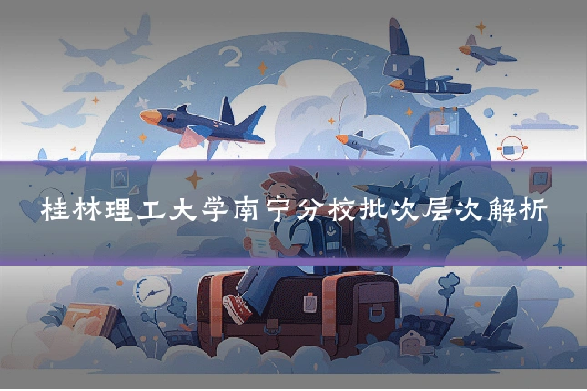 桂林理工大学南宁分校批次层次解析