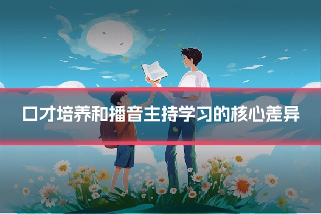 口才培养和播音主持学习的核心差异