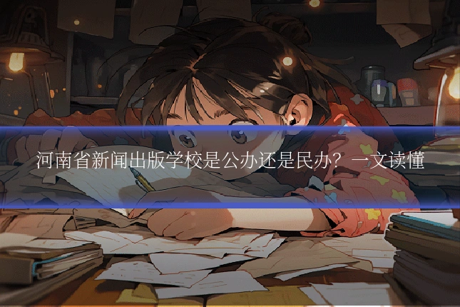 河南省新闻出版学校是公办还是民办？一文读懂