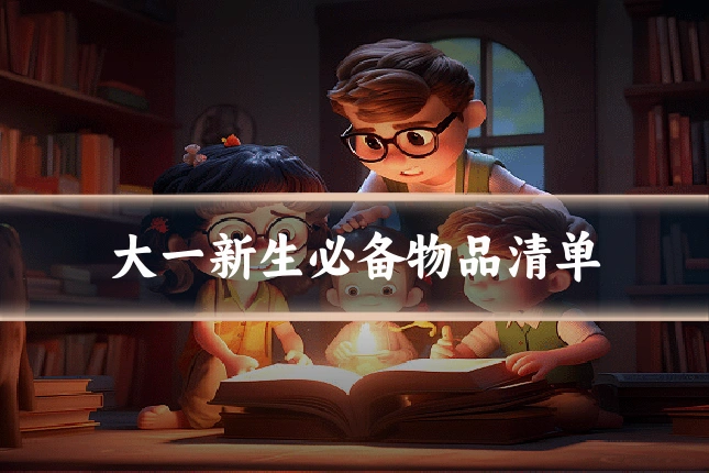 大一新生必备物品清单