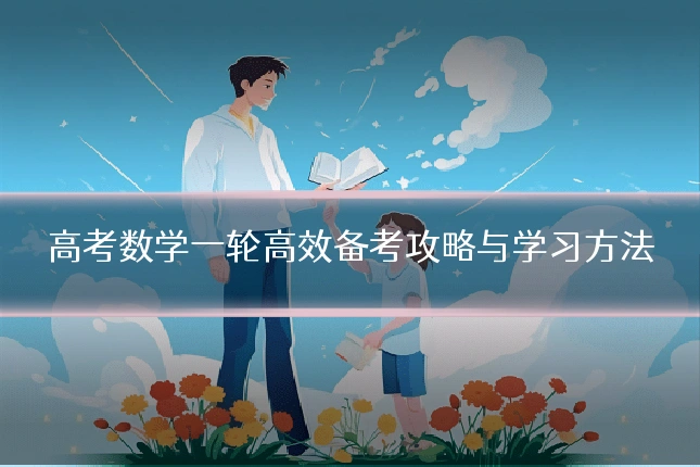 高考数学一轮高效备考攻略与学习方法