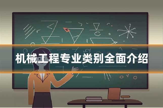 机械工程专业类别全面介绍