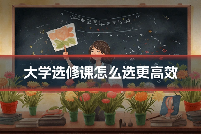 大学选修课怎么选更高效