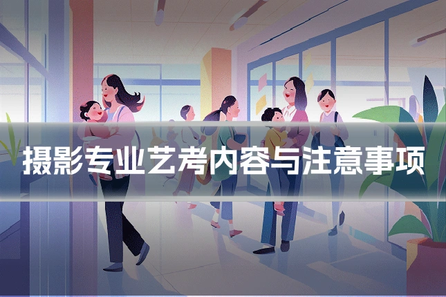 摄影专业艺考内容与注意事项