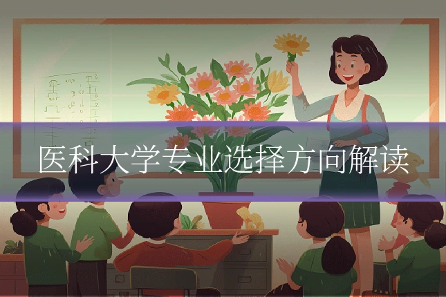 医科大学专业选择方向解读