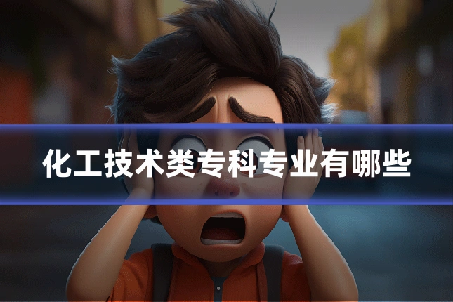 化工技术类专科专业有哪些