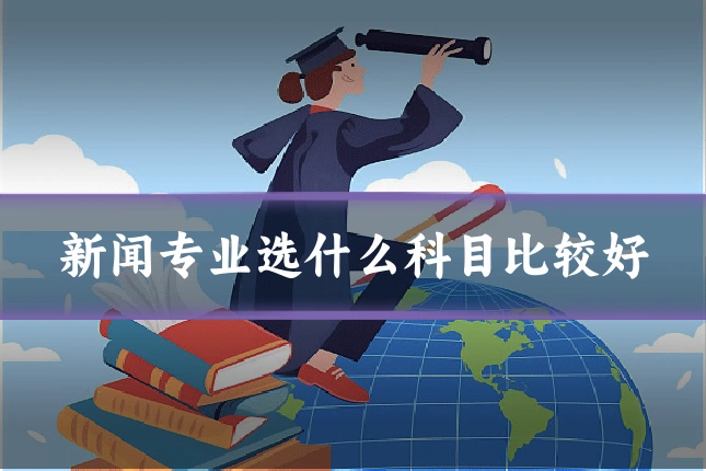 新闻专业选什么科目比较好
