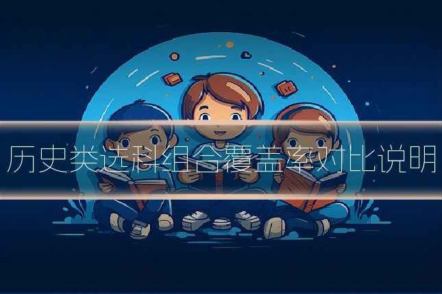 历史类选科组合覆盖率对比说明