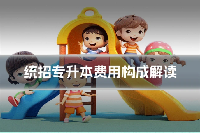 统招专升本费用构成解读
