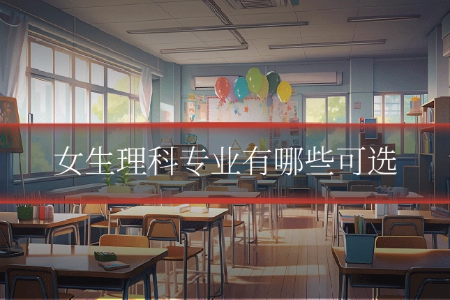 女生理科专业有哪些可选