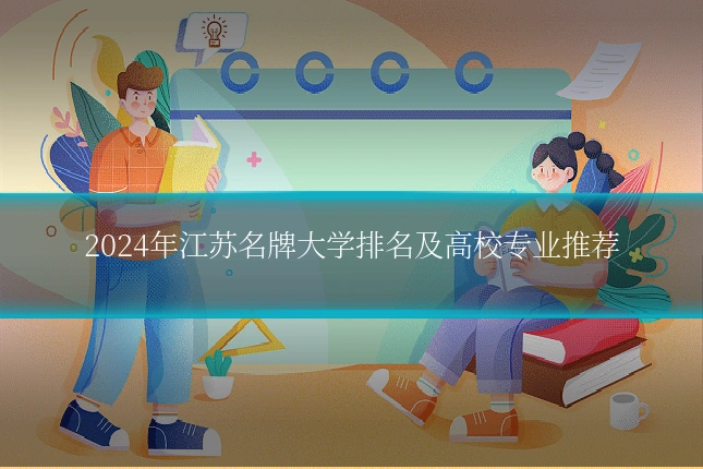 2024年江苏名牌大学排名及高校专业推荐