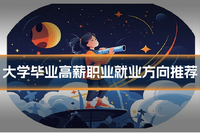 大学毕业高薪职业就业方向推荐