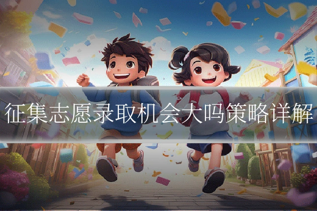 征集志愿录取机会大吗策略详解