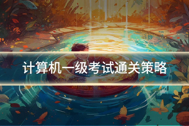 计算机一级考试通关策略