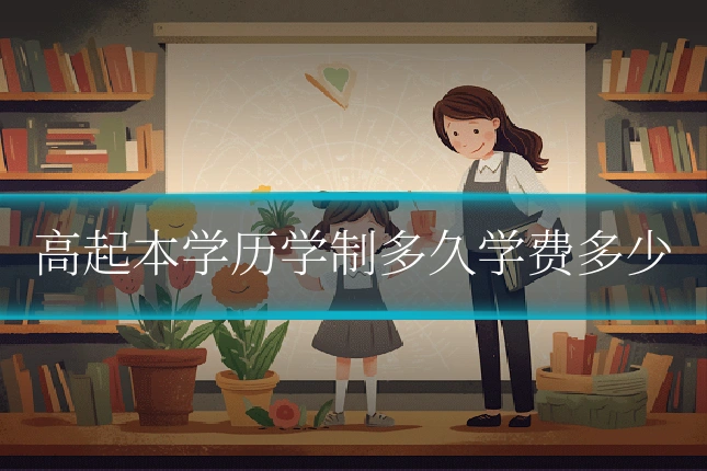 高起本学历学制多久学费多少