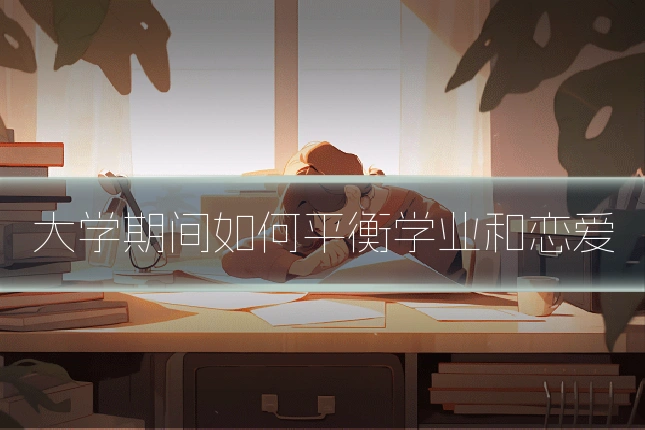 大学期间如何平衡学业和恋爱