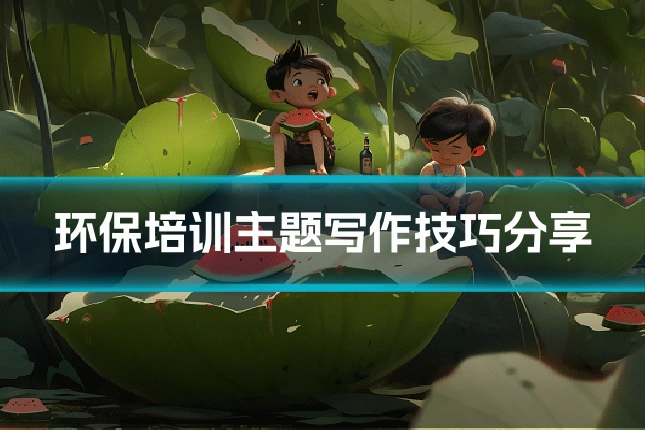 环保培训主题写作技巧分享