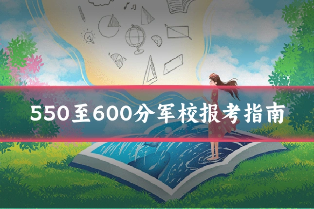550至600分军校报考指南
