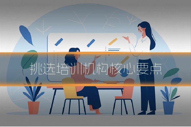 挑选培训机构核心要点