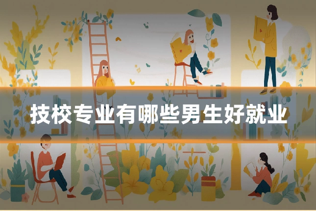 技校专业有哪些男生好就业