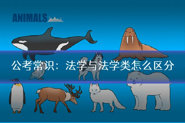 公考常识：法学与法学类怎么区分