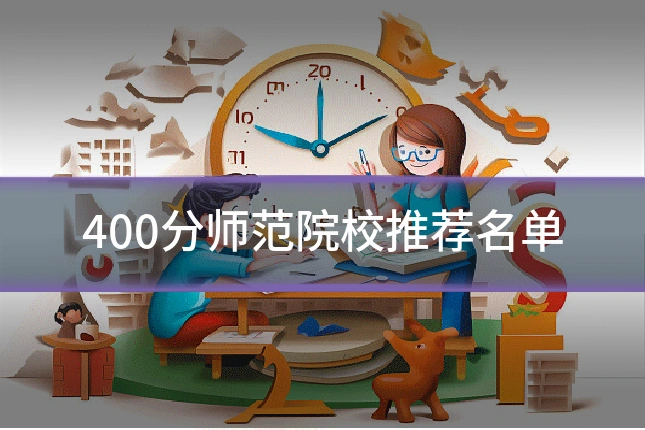 400分师范院校推荐名单