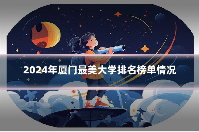 2024年厦门最美大学排名榜单情况