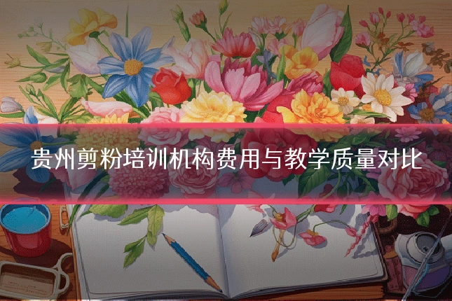 贵州剪粉培训机构费用与教学质量对比