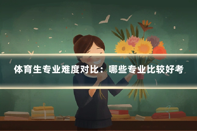 体育生专业难度对比：哪些专业比较好考