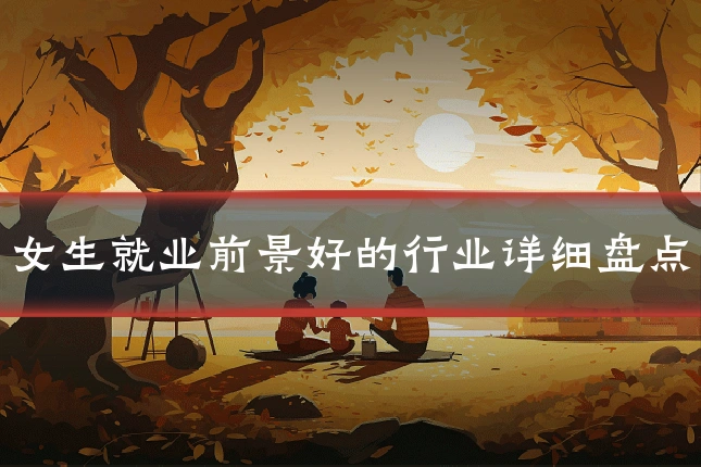 女生就业前景好的行业详细盘点