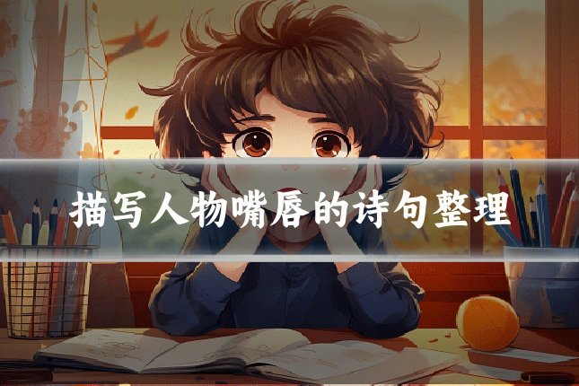 描写人物嘴唇的诗句整理