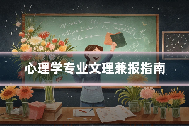 心理学专业文理兼报指南