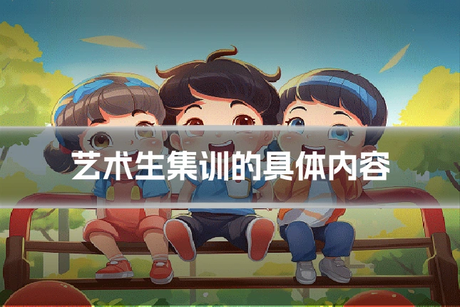 艺术生集训的具体内容