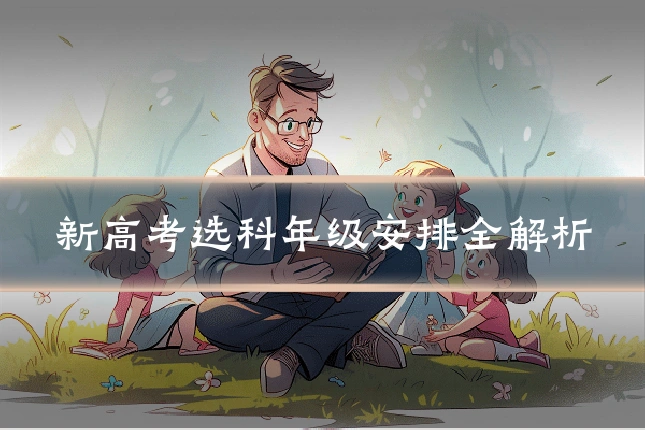 新高考选科年级安排全解析