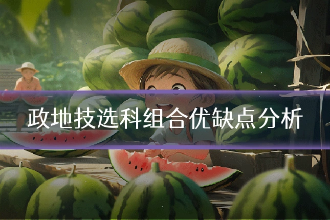 政地技选科组合优缺点分析