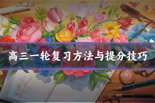 高三一轮复习方法与提分技巧