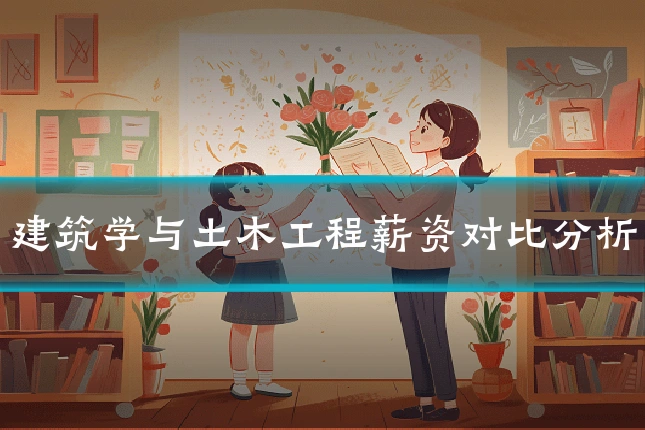 建筑学与土木工程薪资对比分析