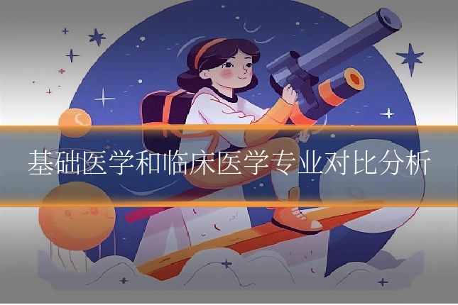 基础医学和临床医学专业对比分析