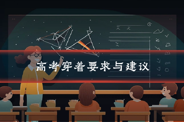 高考穿着要求与建议
