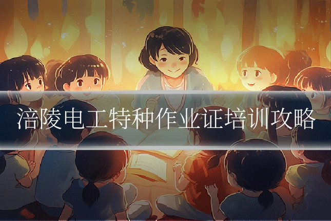 涪陵电工特种作业证培训攻略
