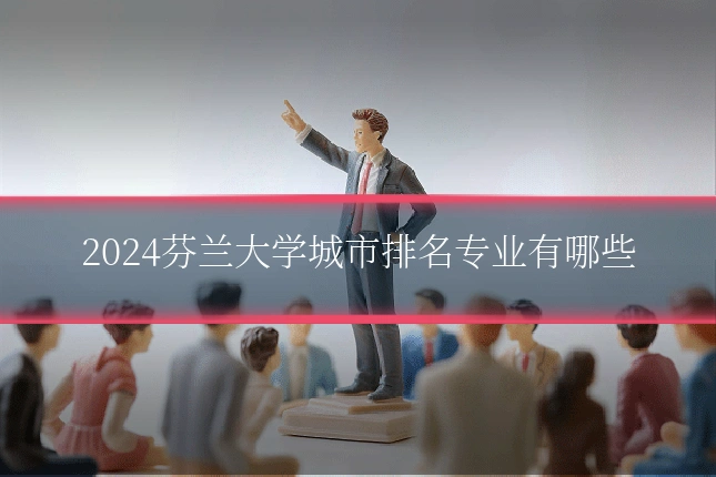 2024芬兰大学城市排名专业有哪些