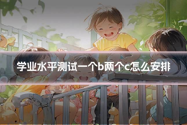 学业水平测试一个b两个c怎么安排