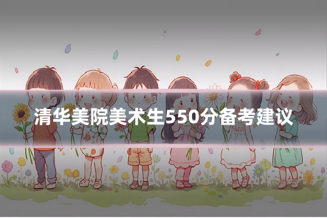 清华美院美术生550分备考建议