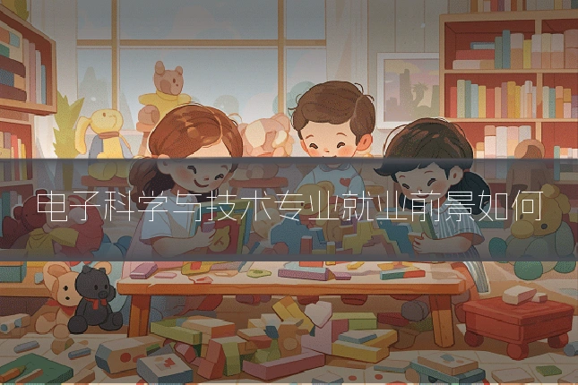 电子科学与技术专业就业前景如何