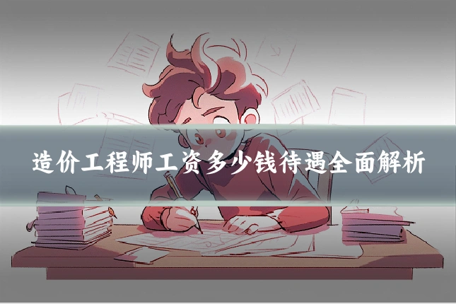 造价工程师工资多少钱待遇全面解析