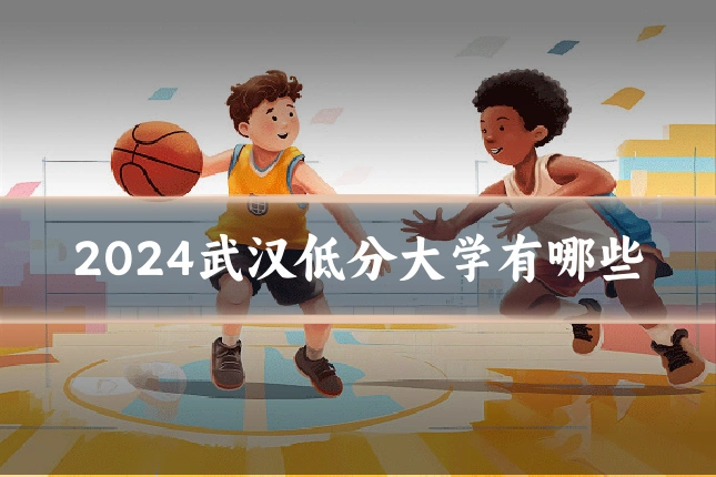 2024武汉低分大学有哪些