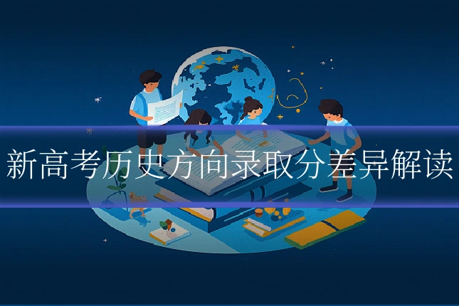 新高考历史方向录取分差异解读
