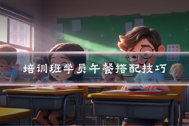 培训班学员午餐搭配技巧