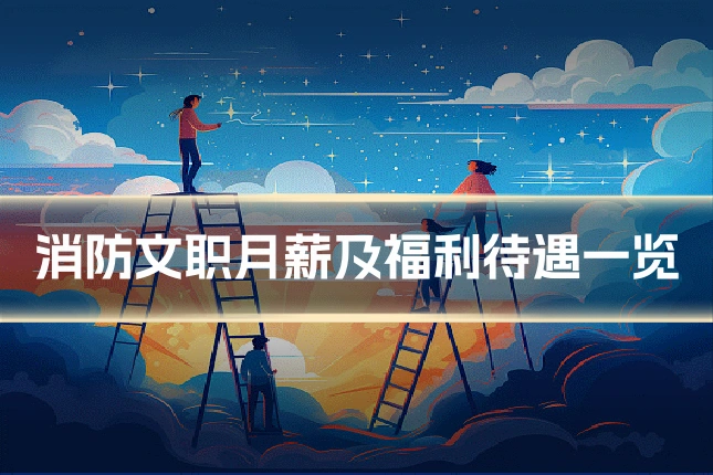消防文职月薪及福利待遇一览